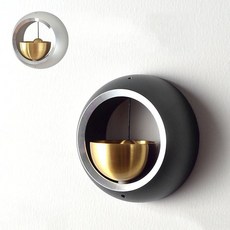 초인종 도어벨 현관 출입 문종 매장 자석 장식 80892ea 1(EA), 실버