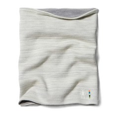 Smartwool 美麗諾羊毛運動保暖面罩，輕巧透氣多功能，運動防寒必備, 層次淺灰, 1個