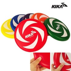키카 정품 소프트 PU소재 플라잉 디스크 원반 6컬러 세트 뉴스포츠 어린이 공인, 1개