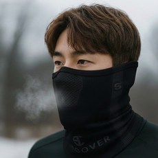 쉬핑 자외선차단마스크 골프마스크 바라클라바 햇빛가리개, 1개, 블랙