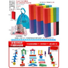 도미노 1000조각 대회 블록 교육 노인 활동 단체 집중력 퍼즐, 대 300개+트랩 62개+코더 2개+앨범 360종