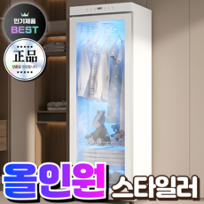원미테크 저소음 의류관리기 스타일러 에어드레서 소형 미니 건조 1인 옷드라이 옷냄새제거, 화이트, SC-380