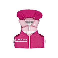 위니코니 아라칸 V1 스윔자켓 25kg 구명조끼 구명쪼끼, 핑크, 1개