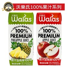 沃樂氏 果園果汁系列 蘋果汁 鳳梨汁 200ml 長榮航空嚴選, 1個, 沃樂氏_鳳梨汁