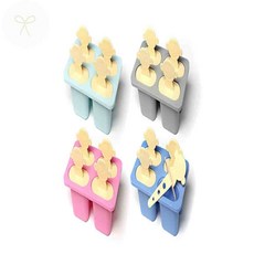 너블룸 아이스크림 틀 실리콘 아이스바, 국산 몽키샤베트틀 랜덤