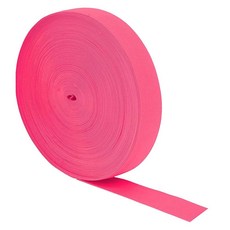 만다라 공예 바지 허리띠 재봉 및 DIY 공예를 위한 3/8인치 흰색 탄성 밴드 스풀 - 71야드 플랫 패브릭 스트랩 니트 가발용, Hot Pink, 5/8 Inch 25 Yards, 1개