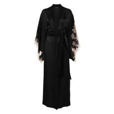 카린길슨 칼레코드리 레이스 실크 가운