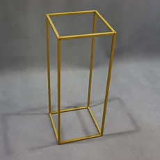 혜트르사 10개 꽃 트럼펫 꽃병 테이블 장식 센터피스 골드 톨 플라워 꽃병 16.5인치 메탈 웨딩 배열식 파티 생일 결혼식 홈 데코레이션 스탠드, 01 10pcs