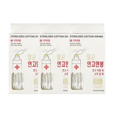 국내생산 풍성 연고 멸균면봉 개별포장, 30개입, 3개