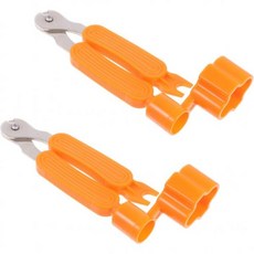 BESPORTBLE 2개 세트 다기능 기타 줄 감기 및 자르기 도구 오렌지 브릿지 핀 뽑기기 제거기 포함 필수 액세서리