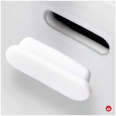 세면대 오버플로우 캡 오버홀 냄새 차단 마개, 03_실리콘 가로형 마개