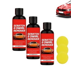 자동차 스크래치 리무버 - 보트 오토바이 2PCS 용 장기 보호 첨단 퀵 다기능 무수 코팅 리퍼제, 3PCS