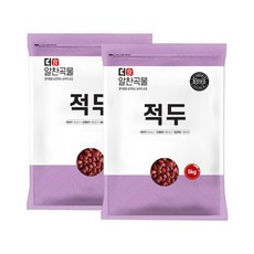 더알찬곡물 수입 적두 팥 10kg (5kgx2봉), 2개, 5kg