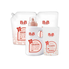 증정 유아 섬유유연제 자스민 용기 +리필, 1개, 2개입, 1.5L