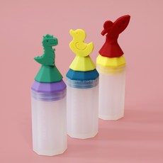 실리콘약병 eeeek 이크 국민 투약병 / 휴대용 열탕소독 국내산 육아꿀템 / 리유저블 / 재사용, 1000세트