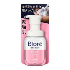 Biore 蜜妮 The Face深層保濕泡泡洗面乳 乾肌專用, 1個, 200ml