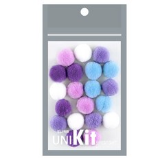 유니아트 퐁퐁 솜사탕 퐁퐁이 블루베리 20mmmar7+5NYm
