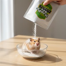 쾅쾅상사 햄스터목욕모래 몽골리안저빌모래