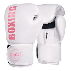 GINGPAI 깅파이 복싱글러브 권투 무에타이 킥복싱 스파링 MMA 장갑 GBOXQT, 1세트, 핑크