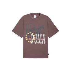 푸마 puma 네버원 VI T7 티 - 버건디브라운 632511-88