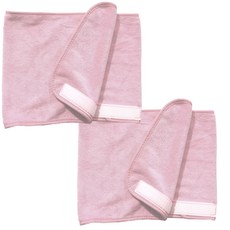 뷰티허브 벨크로 와이드 사각 헤어 터번, 2개, 핑크