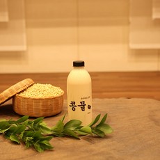 100% 국내산 순수하고 진한 콩물 1000ml x 2ea, 1L
