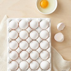 [강남농장] 1+등급 백색 대란 1040g, 1개, 20구