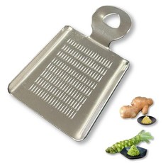 OTSUMAMI TOKYO 생강 마늘 와사비 및 향신료용 일본 스테인리스 스틸 컴팩트 강판 - 테이블 탑 미니 강판 9.5cm x 5cm 일본산 11st_amz 2224, OTSUMAMI TOKYO 생강, 마늘, 와사비 및 향