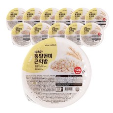 촉촉한 통밀현미 곤약밥, 150g, 12개