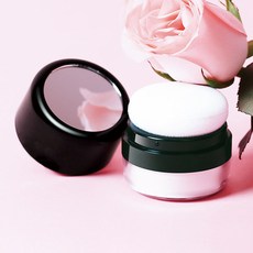 흑채 볼터치 가루 파우더 노세범 공병 소분 케이스, 거울볼터치케이스, 거울볼터치케이스, 거울볼터치케이스