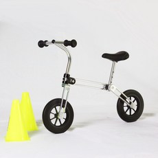 兒童騎乘玩具 平衡滑步車 全鋁合金製作 超輕量好收納 全車可依兒童身型調整距離(台灣製), 1個, 黑色