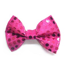 어린이 나비 넥타이 핑크 소