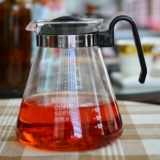 홈아트 커피서버 핸드드립서버 드립유리서버, 1개, 단일색상1000ml