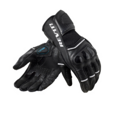 REV'IT!摩托車手套，舒適透氣耐磨防護，提升騎行體驗, 黑