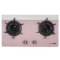 SAKURA 雙口瓦斯爐，簡約時尚，雙口設計，易於清潔