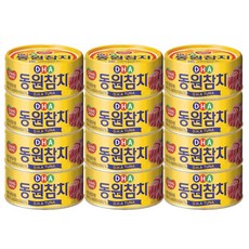 동원 DHA참치, 90g, 12개