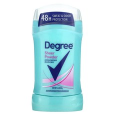 Degree 땀 억제제 데오드란트 시어 파우더 45g(1.6oz), Degree땀억제제데오드란트시어파우더45g16oz, 45g, 1개