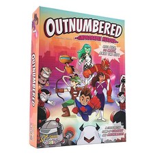 [4] Outnumbered: Improbable Heroes 보드 게임 - 멘사 어워드 수상 슈퍼 히어로 수학 게임 | 어린이 성인 및 가족을 위한 재미있고 교육적인 게임, [4] Outnumbered: Improbable He, 1개