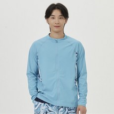 아레나 남성 스톰 레저 집업 래쉬가드 A4BM1PR10MNT