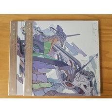 新世紀福音戰士EVA30周年紀念黑膠唱片2LP 初回限定透明彩膠 含特典動漫插圖卡, 如圖, 詳見包裝