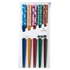 Ishida Day To Day筷子 5雙組, 1組, 單品, 貓咪好天氣