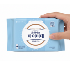 마이비데 화장실용 물티슈 캡형, 1개, 60매
