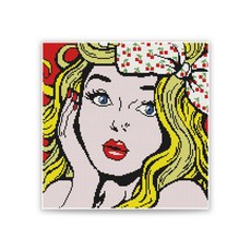 비트백 DIY 보석십자수, 098_뷰티걸, 1세트