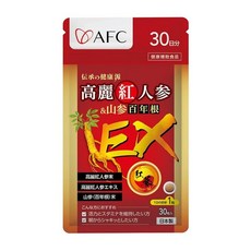 AFC 고려홍인삼 사프리 가방 산삼 백년근 고려 인삼 진세노사이드 배양 뿌리, 1개, 1g
