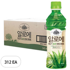 가야농장 알로에주스, 340ml, 312개
