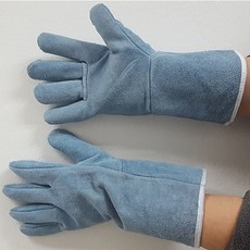 340mm 용접장갑 가죽 내피보온 공구작업용