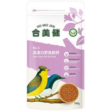 快樂鳥園 合美健NO.6高蛋白野鳥飼料500g 中盤批發商, 1個, 500g