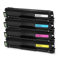 잉크다파라 삼성 호환토너 CLT-K504S 세트, 1세트, 검정+파랑+빨강+노랑