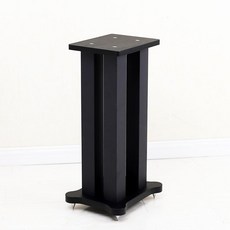 喇叭腳架 定製音箱腳架 音響支架 桌麵書架 舞臺影音室金屬支撐架 鐵製環繞落地架子, 黑色50高 22x28x50高