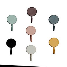 무타공후크 접착식후크 벽 도어 걸이 고리 훅 후크 그린+민트 플라스틱 1세트 10P 다용도걸이